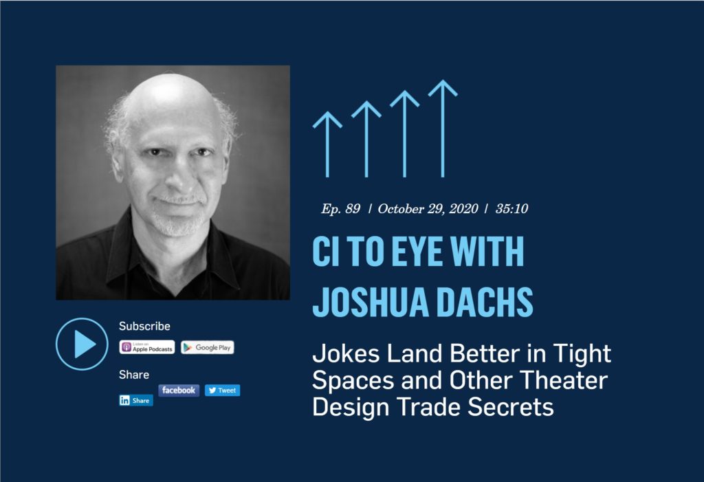 Picture: Joshua Dachs on the CI To Eye Podcast