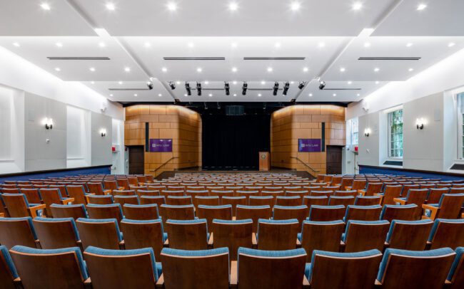 New York University School of Law Tishman Auditorium