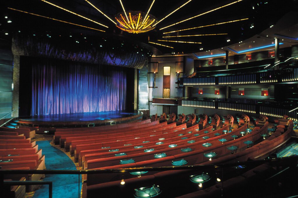 Celebrity Millennium, Celebrity Theater - Fisher Dachs Associates