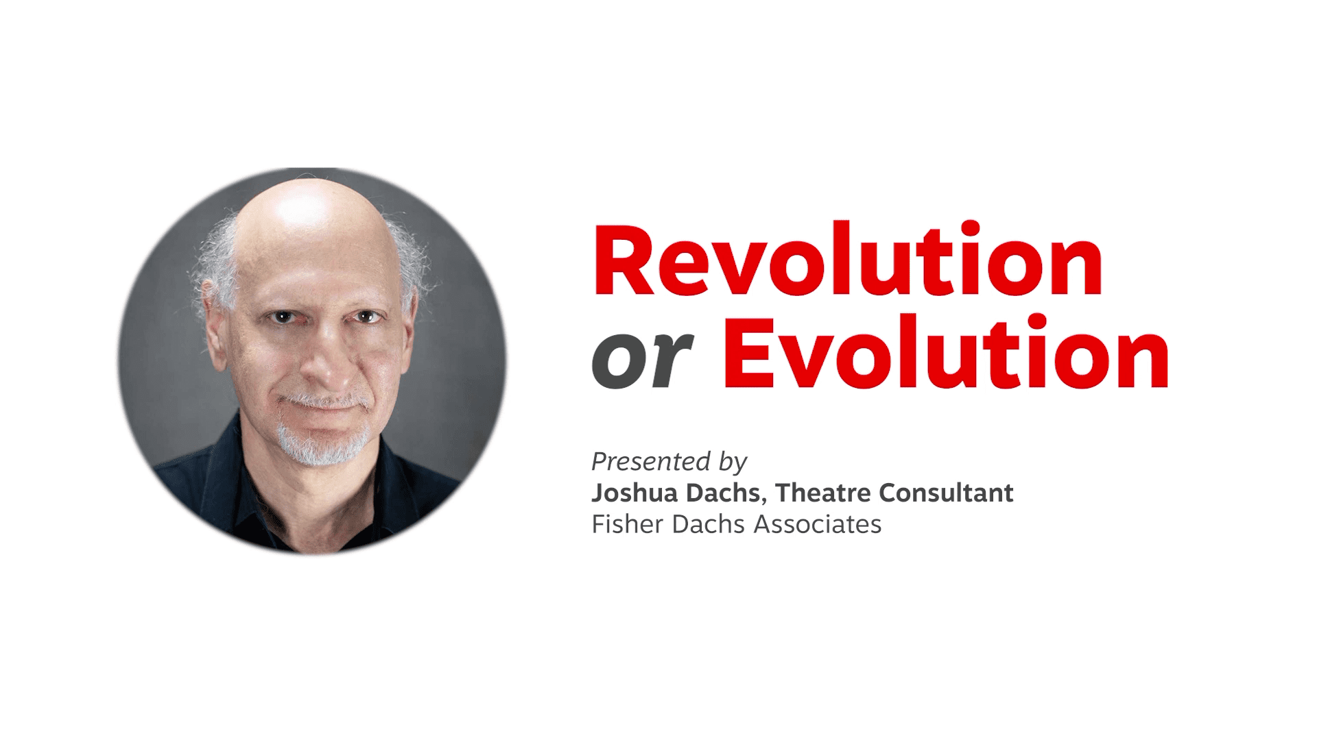 Video – Revolution or Evolution Video Thumbnail - Revolution or Evolution featuring Joshua Dachs