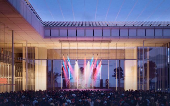 The Center for Arts and Innovation | Boca Raton - Rendering by Renzo Piano Building Workshop